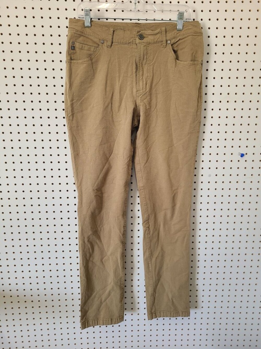 Free Fly Mens Khaki Pants 32/32 Cotton Blend Comfortable Outdoor Style